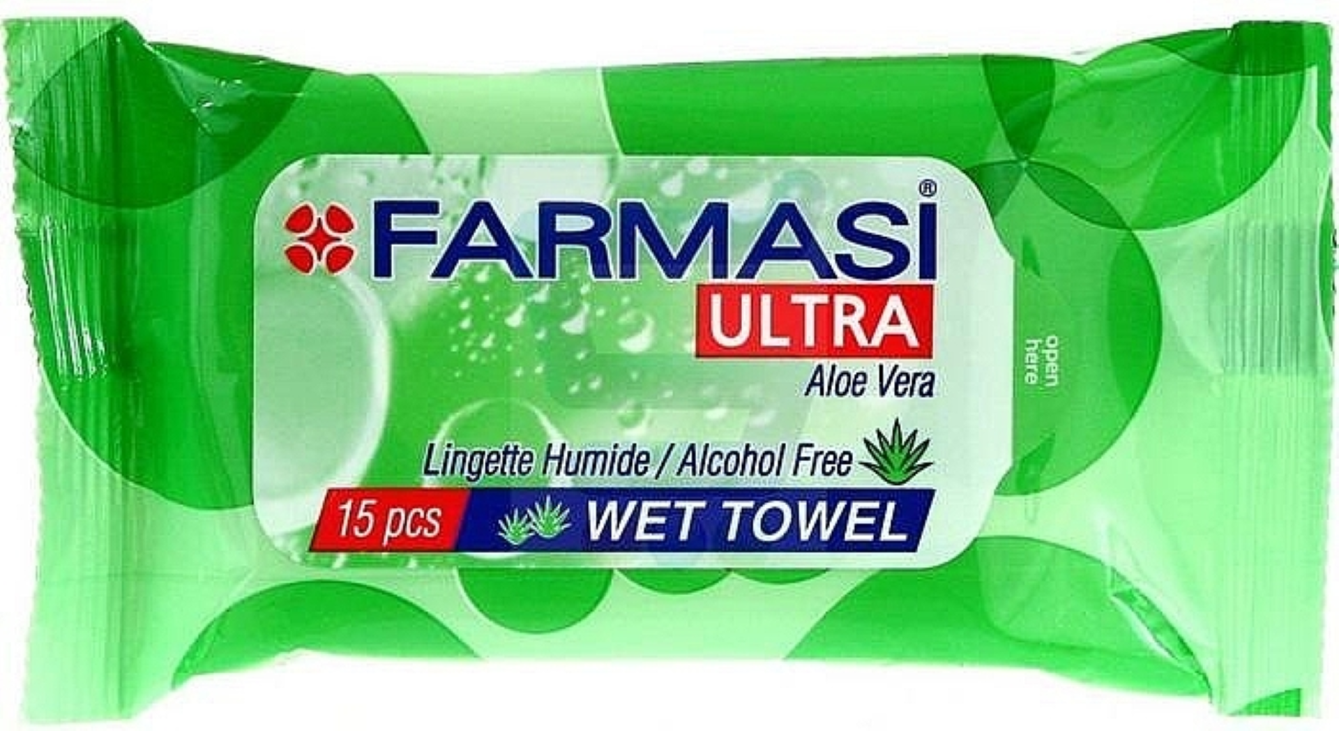FARMASI POCKET WET WIPES ORANGE 36X8X15 S